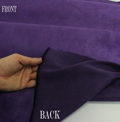 Micro Suede Faux Fashion Fabric Upholstery 58″ Wide By the Yards or Sample