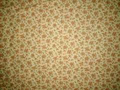 100% Cotton Yellow Floral Fabric 1 & 3/4 Yard Bolt