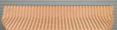 Antique/Vintage Style Golden/Bronze Striped Woven Upholstery Fabric 62″W