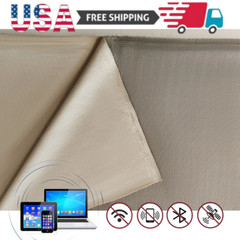 Silver Cotton EMF Shielding Fabric – Washable, Anti-Static & Comfortable