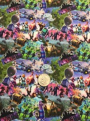 CUSTOM MADE…1 Yard FORTNITE Cotton Fabric 36” X 54”