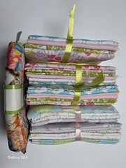 🎁100% Cotton Quilting Fabric Bundles 20 Piece Fat Quarters 18”x21” + BONUS!🎁