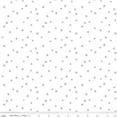 1/4 Yard 9×42 Riley Blake Bee Plaids Farmhouse Star Pebble Gray Lori Holt