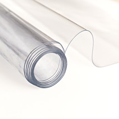 Clear Vinyl Sheeting, 5 Yard Roll of Transparent Plastic, Marine, Storm Windows