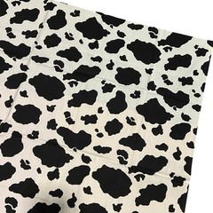 45×35 Cow Print Cotton Fabric Farmhouse