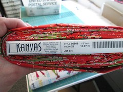 DIVA PURSES SHOES HAND BAGS PURSE RED COTTON FABRIC FQ
