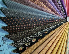 48 Civil War Repro Assorted Prints 9″x11″ish Cotton Quilting Fabric 3 Yards (C)