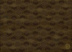 Arccom Facet Truffle Mid Century Modern Brown & Taupe Upholstery Fabric