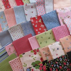 Riley Blake~ Small Designs Fat Quarters Cotton Fabric $3.99 Ships Any Amount