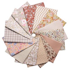 14pcs Cotton Fat Quarters Fabric Bundles 18×22 inch for Quilting, Sewing, Pat…