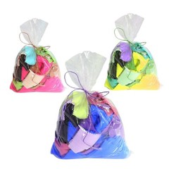 FabricLA – Acrylic Felt Craft Fabric Random Multi-Color Scrap Bag Bundle – 5 oz