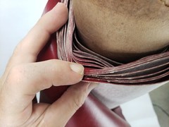 Red Crimson Burgandy Vinyl 55″ Roll Fabric Waterproof Faux Leather Marine 28′ Ft