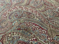 Paisley Cotton Corduroy Kravyet Couture Pattern by Joseph Abbound 1.5 Yards