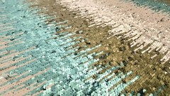 Lot of 5 Premium 2 Way Stretch Sequin Fabrics – Ikat, Reversible and Patterned