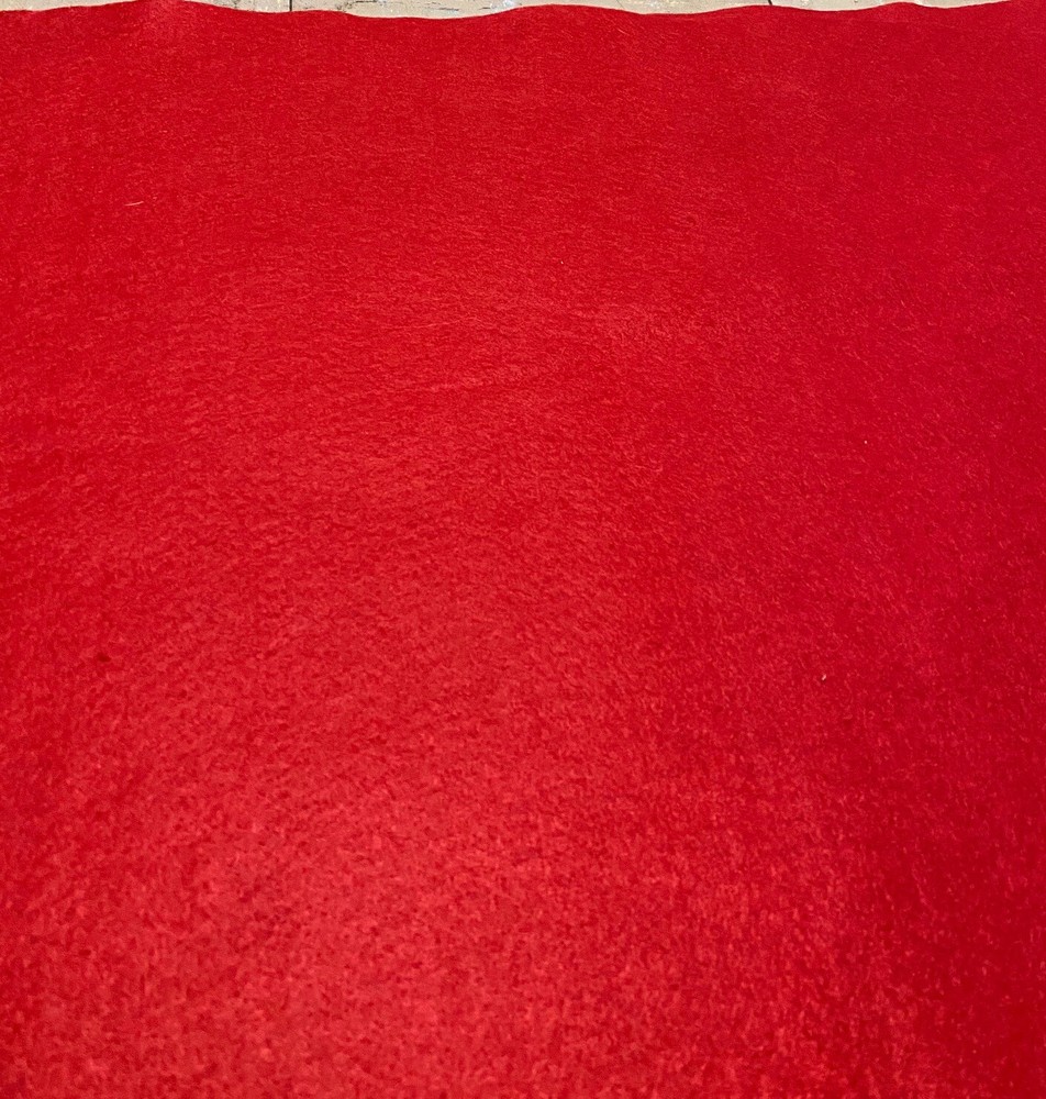 Red Non Woven Felt Fabric
