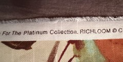 Richloom Platinum Collection Lisette Meadow Bird upholstery Fabric 45” x 58”