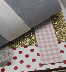 1lb, FauxLeather, Glitter Big Scraps, Scrap PackOf Leatherette, Faux Leather