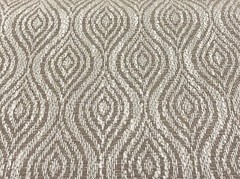 Mulberry Lee Jofa Modern Geometric Fabric- Haslam Linen Ivory 9.50 yd FD665.K133