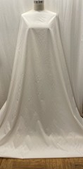 100% Cotton Poplin Natural White Medium Weight Fabric By The Yard 60″ Wide