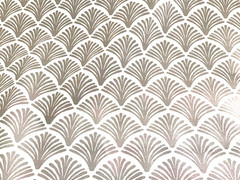 Richloom Outdoor Fabric Taupe Tropical Fan 54” W 5.25 Yard Lot
