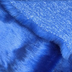 Rich Royal Blue Short Pile Faux Fur Fabric 62/64″ Wide Sold by Yard