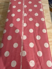 100% Cotton ~ Dk Pink Polka ~ By The 8 Yd Bolt ~ Price Is Per Bolt