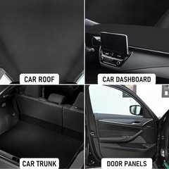 Automotive Universal Flat Knit Headliner Fabric With 1/8″ Foam Backing /60″ Wide