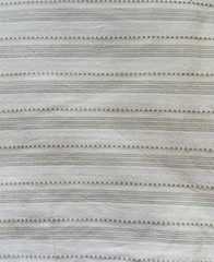 3.5 yds; Unbranded Tan & Sage Green Woven Cotton Fabric; 44″ w; Preowned/Unused