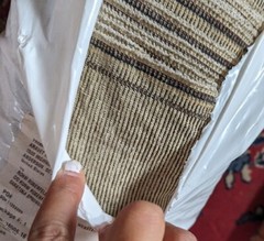 Brand New 24.5+ Yard BEAUTIFUL KRAVET SOFT Brown Gold CHENILLE FABRIC READ!!