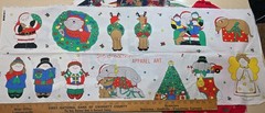 1 lb Vintage Christmas Fabric Remnant Bundle Quilt Craft Sewing Lot fat quarters