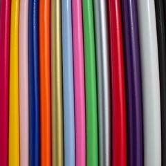 PVC Shiny Stretch Fabric – 1 Way Natural stretch – PU Coated – width 140 cm
