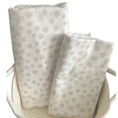 Clearance-Cotton Bunny Dot Nursery Print Fabric, Children’s Apparel Sewing Quilt