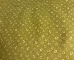 1 And 1/3 Yard Olive Green “ Heaven Can Wait “ “ 44” Wide 100% Cotton