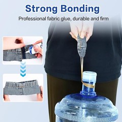 Fabric Glue Mighty Mend it Fabric Glue Permanent Clear Washable Clothing Glue