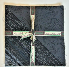 Island Batik – Coal Mine Batiks Stacks – 10” Squares Coal Mine