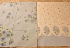 Vtg Lot of 25 Fat Quarters Upcycled Floral Bed Sheets Sewing Crafting 22 Designs