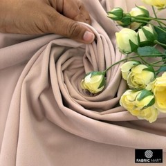 Pastel Peach Velvet Fabric by the Yard, 1 Yard Pink Velvet Fabric