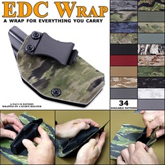 EDC Wrap – Cordura Fabric Wrap – Multiple Sizes – (Multiple Patterns Available)