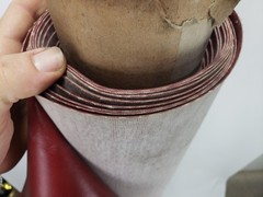 Red Crimson Burgandy Vinyl 55″ Roll Fabric Waterproof Faux Leather Marine 28′ Ft
