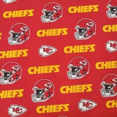 Chiefs Cotton Fabric (1 yard)