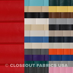 Pleated Marine Vinyl Fabric – Boat Auto Outdoor Upholstery – 1.5″ Pleats