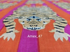 Hand Block Print Fabric Indian 100% Cotton Natural Vegetable Color 5 Yard Fabric