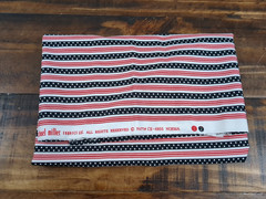 Michael Miller Fabrics 32×42″ red white black