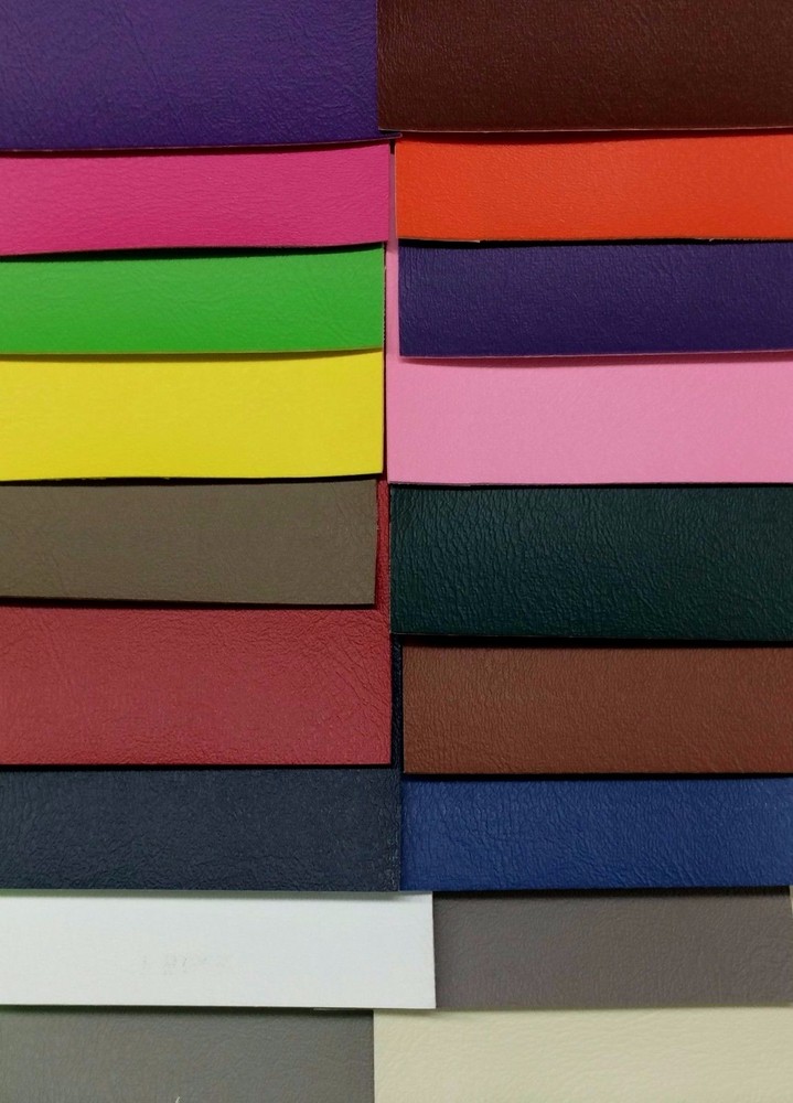 MARINE VINYL FABRIC BOAT AUTO UPHOLSTERY 40 COLORS 54″ WIDE FREE SHIPPING