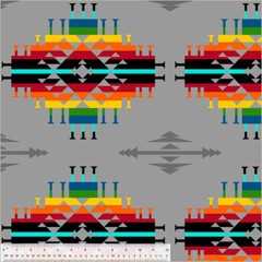 Jubilee Native American Fleece Fabric – 60″ Wide – Sold by The Yard & Bolt