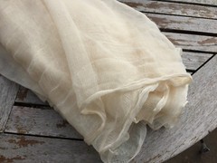 100% COTTON SCRIM GAUZE NATURAL CREAM FABRIC 48″ WIDE (122 cm)