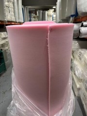 Galaxy Upholstery Fabric Back Pink Sew Foam 58″ Wide 1/2″ Thickness By The Yard