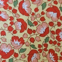 1930s 18 Piece Fat Quarter Bundle 18×22 Yellows Browns Red