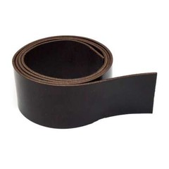 Brown Buffalo 8/10oz Belt Blanks Made by SLC 48″ to 55″ Long Strips