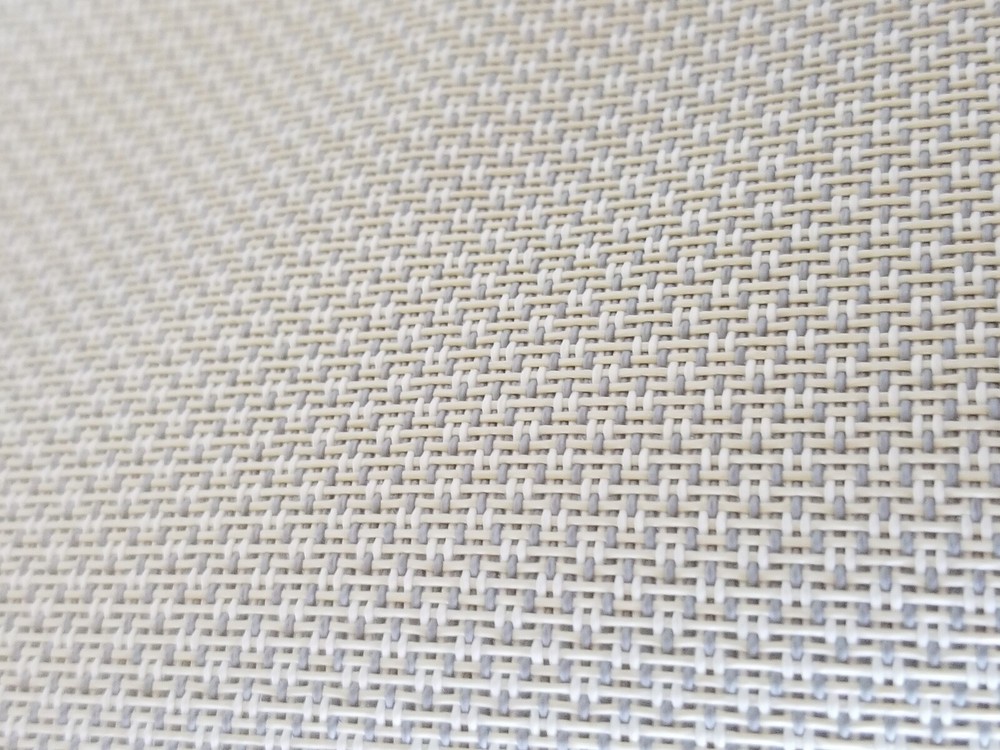 TEXTILENE Outdoor Fabric 54″ BTY chair sling Oyster mesh recliner pvc pool cream